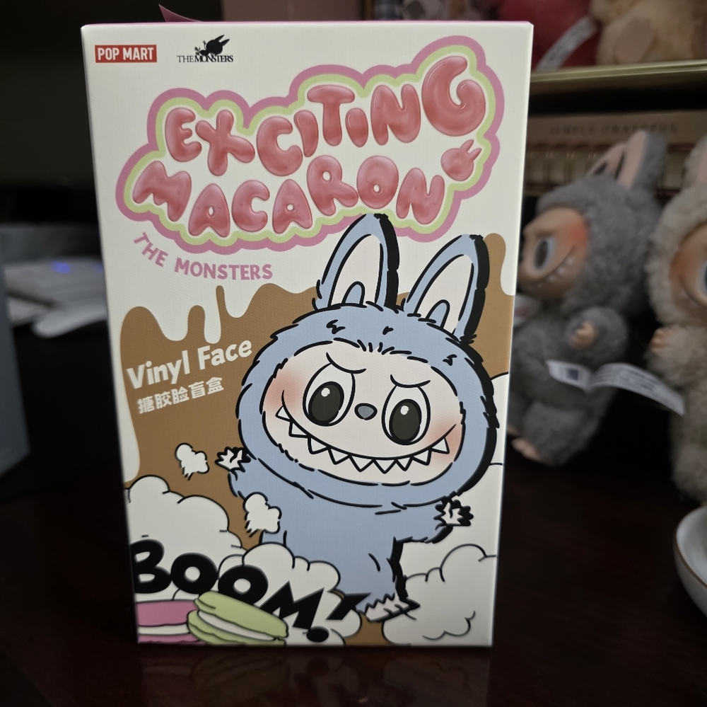 Labubu Exciting Macaron Vinyl Face Toy